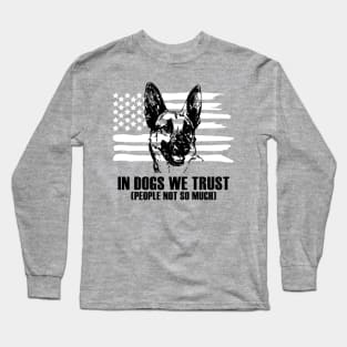 German Shepherd PTSD Service Dog Long Sleeve T-Shirt